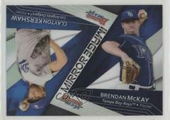 Brendan McKay,  Clayton Kershaw Baseball Cards 2017 Bowman's Best Mirror Image Prices