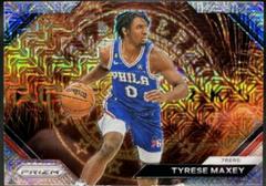 Tyrese Maxey [Mojo] #6 Basketball Cards 2023 Panini Prizm Fireworks Prices