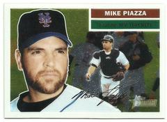 Mike Piazza #43 Baseball Cards 2005 Topps Heritage Chrome Prices