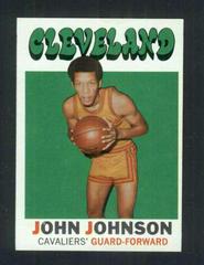 John Johnson Basketball Cards 1971 Topps Prices