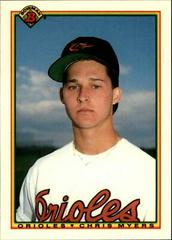 Chris Myers #250 Baseball Cards 1990 Bowman Tiffany Prices
