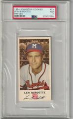 Lew Burdette #33 Baseball Cards 1954 Johnston Cookies Braves Prices