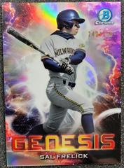 Sal Frelick [Refractor] #GNS-13 Baseball Cards 2021 Bowman Draft Genesis Prices