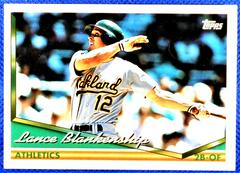 Lance Blankenship #17 Baseball Cards 1994 Topps Prices
