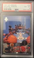 Michael Jordan #65 Basketball Cards 1997 Upper Deck MJ Rare Air Prices