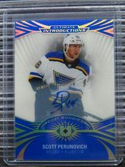 Scott Perunovich #UI-15 Hockey Cards 2021 Ultimate Collection Introductions Autographs Prices