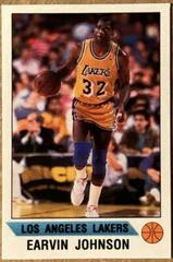 Magic Johnson Basketball Cards 1990 Panini Sticker Prices