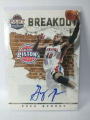 Greg Monroe Basketball Cards 2011 Panini Past and Present Breakout Prices