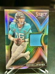 Trevor Lawrence #SS-18 Football Cards 2022 Panini Select Swatches Prizm Prices