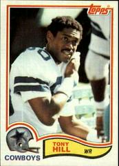 Tony Hill #316 Football Cards 1982 Topps Prices