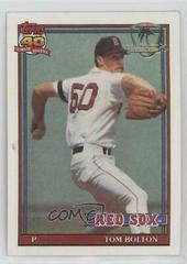 Tom Bolton #37 Baseball Cards 1991 Topps Desert Shield Prices