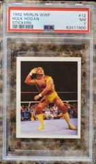 Hulk Hogan #12 Wrestling Cards 1992 Merlin WWF Stickers Prices