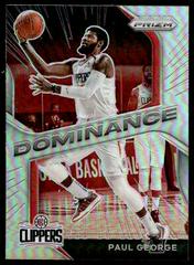 Paul GEorge #21 Basketball Cards 2020 Panini Prizm Dominance Prices