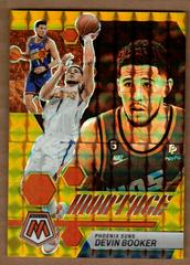 Devin Booker [Gold] #15 Basketball Cards 2022 Panini Mosaic Montage Prices