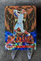 Bryce Harper [Blue] Baseball Cards 2022 Panini Donruss Unleashed Prices