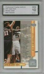 Michael Jordan Checklist Basketball Cards 2001 Upper Deck Prices