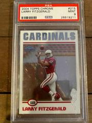 Larry Fitzgerald #215 Football Cards 2004 Topps Chrome Prices