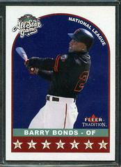 Barry Bonds #U341 Baseball Cards 2002 Fleer Tradition Update Prices