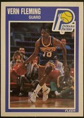Vern Fleming #64 Basketball Cards 1989 Fleer Prices