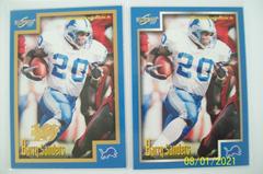 Barry Sanders [10th Anniversary Showcase] #29 Football Cards 1999 Panini Score Prices