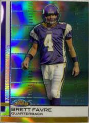 Brett Favre [Blue Refractor] #4 Football Cards 2009 Topps Finest Prices