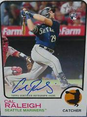 Cal Raleigh #ROA-CR Baseball Cards 2022 Topps Heritage Real One Autographs Prices