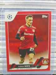 Florian Wirtz [Red] #27 Soccer Cards 2022 Topps UEFA Club Competitions Prices