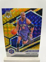 Vince Carter [Black Gold Choice] Basketball Cards 2020 Panini Mosaic Prices