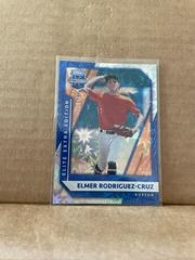 Elmer Rodriguez Cruz [Blue] Baseball Cards 2021 Panini Elite Extra Edition Prices