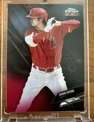 Shohei Ohtani [Red Refractor] #84 Baseball Cards 2021 Topps Chrome Black Prices