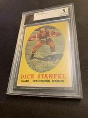 Dick Stanfel #39 Football Cards 1958 Topps Prices