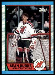 Sean Burke #92 Hockey Cards 1989 Topps Prices