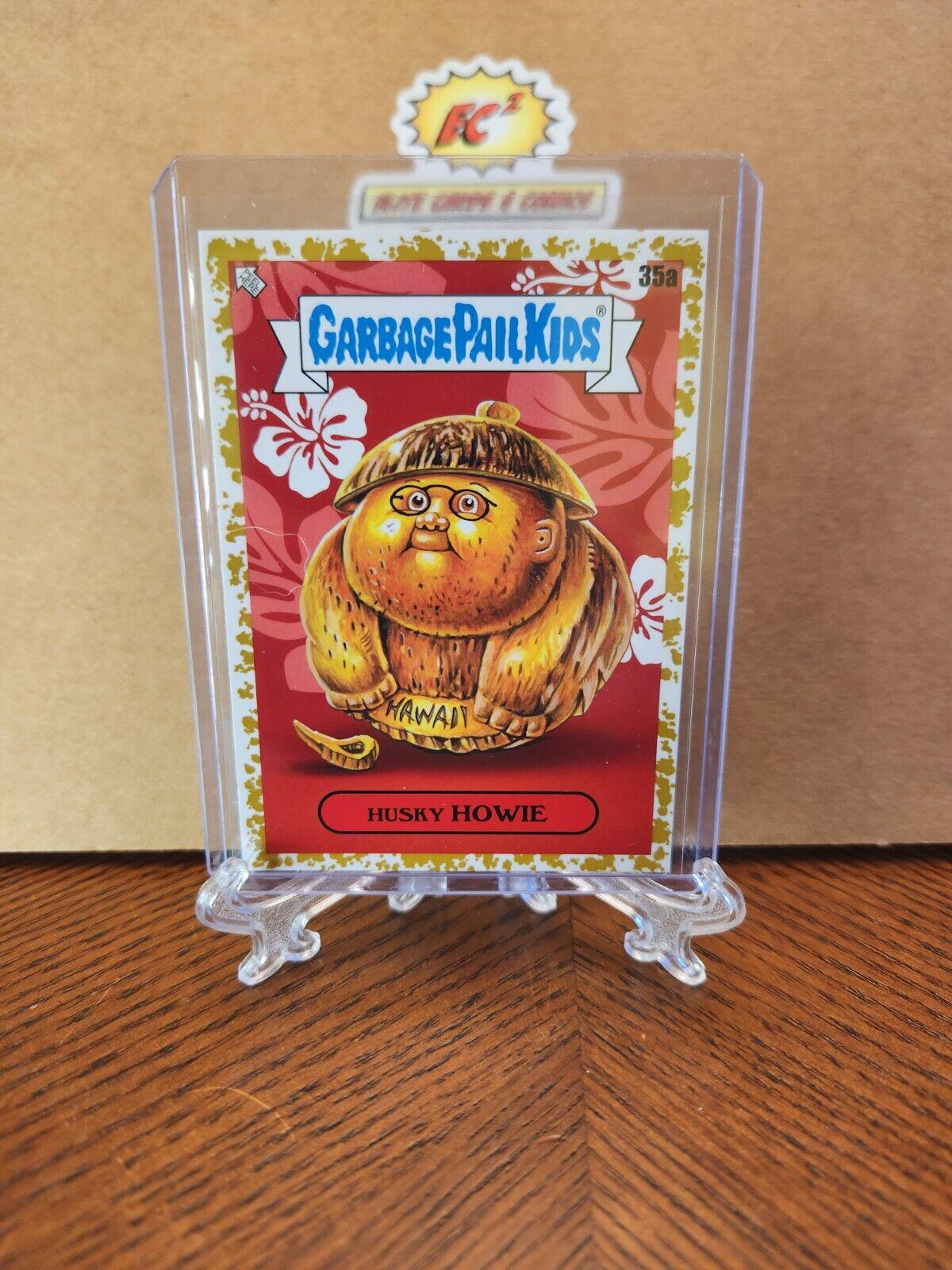 Husky HOWIE [Gold] #35a Prices | Garbage Pail Kids Go on Vacation ...
