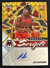 Ayo Dosunmu #RS-AYO Basketball Cards 2021 Panini Mosaic Rookie Scripts Autographs Prices