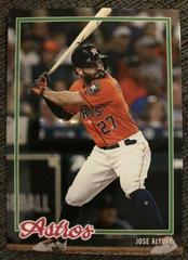 Jose Altuve Baseball Cards 2018 Topps on Demand Inspired By 1978 Prices
