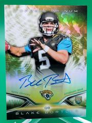Blake Bortles [Camo Refractor] Football Cards 2014 Topps Platinum Rookie Autograph Prices