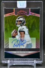 Jalen Hurts [Signature Green] #17 Football Cards 2022 Panini Honors Prices