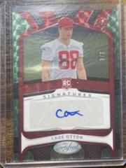 Cade Otton [Green Etch] Football Cards 2022 Panini Certified Rookie Signatures Prices