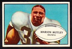 Marion Motley Football Cards 1953 Bowman Prices