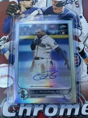 Julio Rodriguez Baseball Cards 2022 Topps Chrome Update Autographs Prices