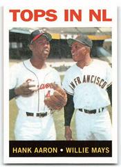Hank Aaron / Willie Mays #BB2-1964 Baseball Cards 2016 Topps Berger's Best Series 2 Prices