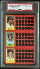 Alan Trammell, Buddy Bell, Reggie Jackson Baseball Cards 1981 Topps Scratch Offs Prices