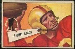 Sammy Baugh Football Cards 1952 Bowman Small Prices