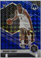 Reggie Perry [Fast Break Blue] #244 Basketball Cards 2020 Panini Mosaic Prices