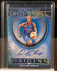 Deanna Nolan [Blue] #UA-DNL Basketball Cards 2023 Panini Origins WNBA Universal Autographs Prices