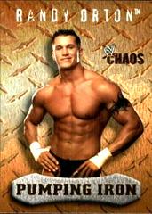 Randy Orton [Gold] #91 Wrestling Cards 2004 Fleer WWE Chaos Prices