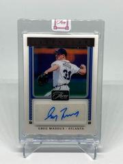 Greg Maddux #LS-GM Baseball Cards 2022 Panini Three and Two Legendary Signatures Prices