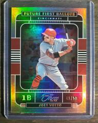 Joey Votto [Holo Gold] #FFB-4 Baseball Cards 2022 Panini Three and Two Future First Ballots Prices