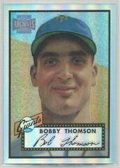 Bobby Thomson [1952 Reprint] #47 Baseball Cards 2001 Topps Archives Reserve Prices