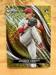 Andrew Abbott [Gold Mini-Diamond Refractor] #11 Baseball Cards 2024 Topps Chrome Black Prices